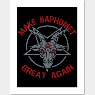 Make Baphomet Great Again Posters and Art